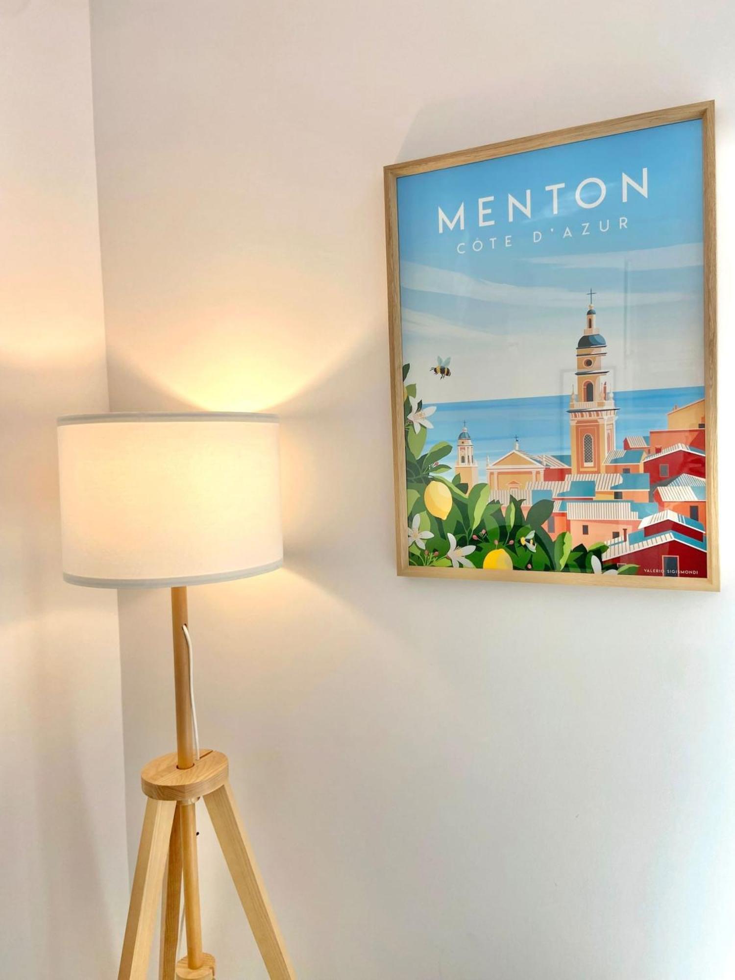 'Cap Riviera' Proche Gare Et Centre Apartman Menton Kültér fotó